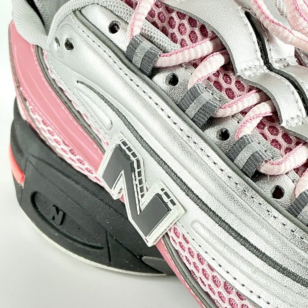 New Balance 1000 Size 11.5 Pink Silver Black Metallic Retro Running Shoes M1000U - Picture 7 of 16